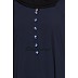 A line casual abaya- Navy blue with small check prints A line casual abaya- Navy blue with small check prints